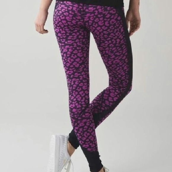 Purple Drop It Like It's Hot Tight Leggings - Picture 1 of 2
